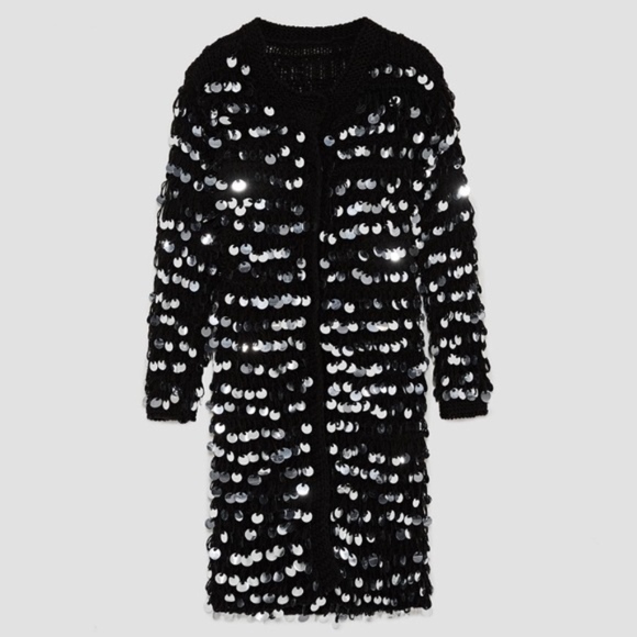 Zara | Sweaters | Zara Sequin Sequinned 